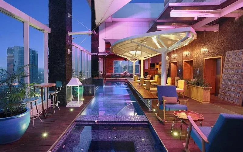 Karumba Rooftop Rum Bar in South Jakarta
